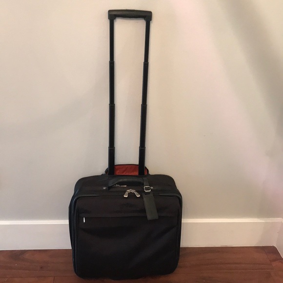 Longchamp Bags Longchamp Wheeled Laptop Bag Carry On Poshmark